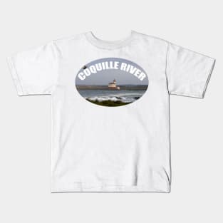 Coquille River Lighthouse Oregon Kids T-Shirt